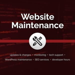 Monthly Website Maintenance Package